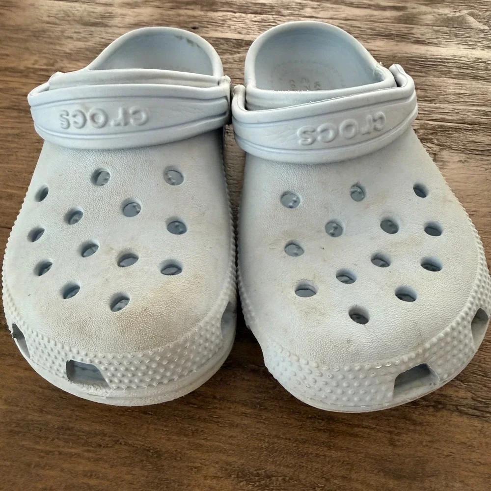 Play Condition Kids Blue Crocs Comfort Clogs Size 13 Slip‎ On Beach Pool Shoes